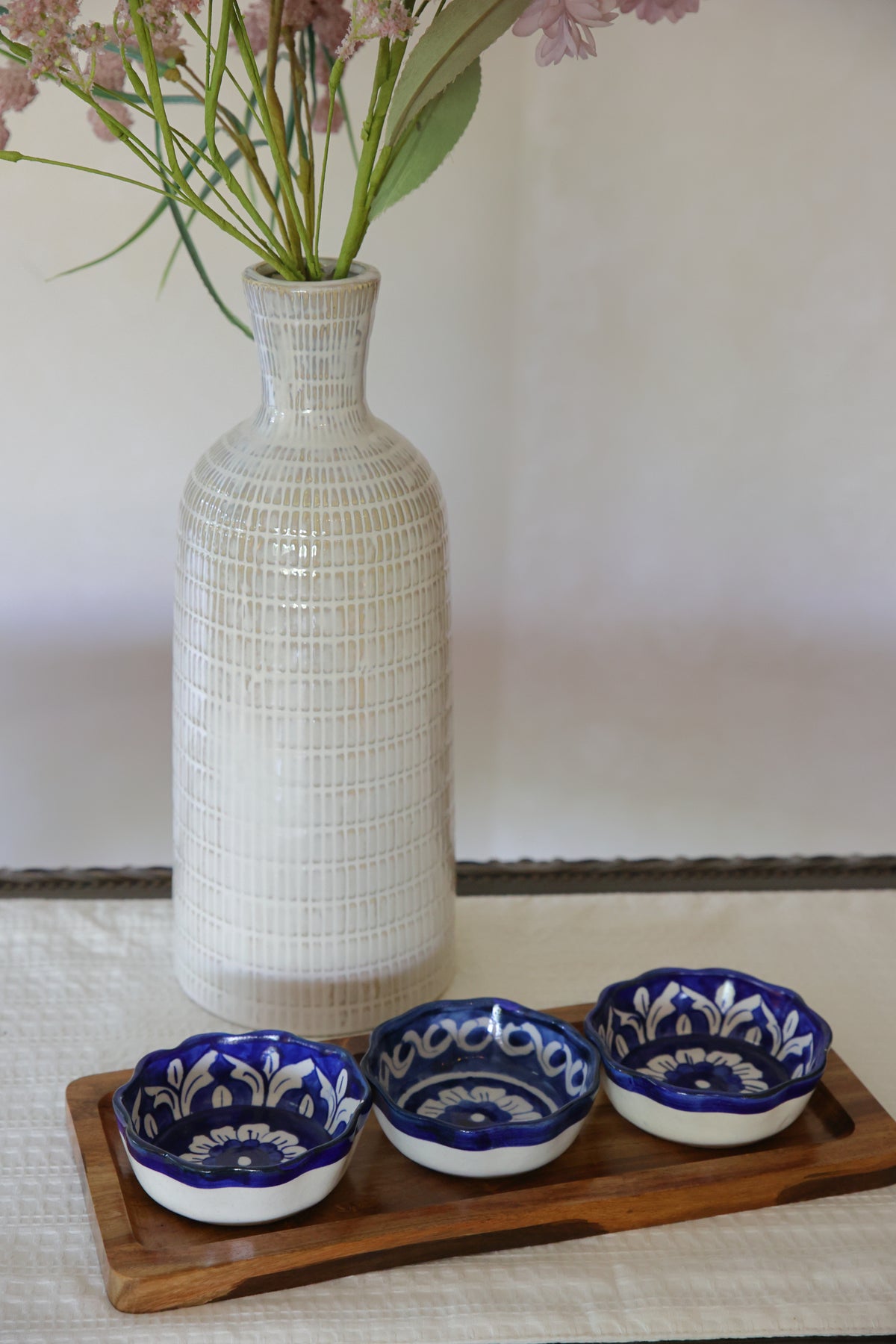 Ceramic chutney tray