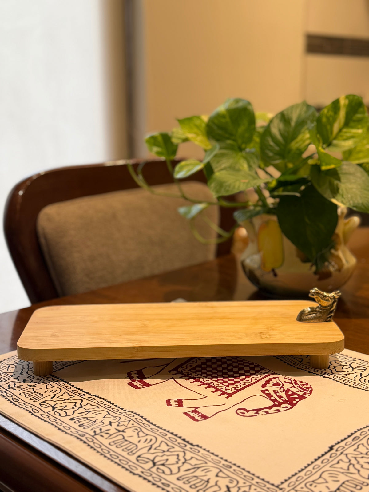 Horse Wooden Long platter