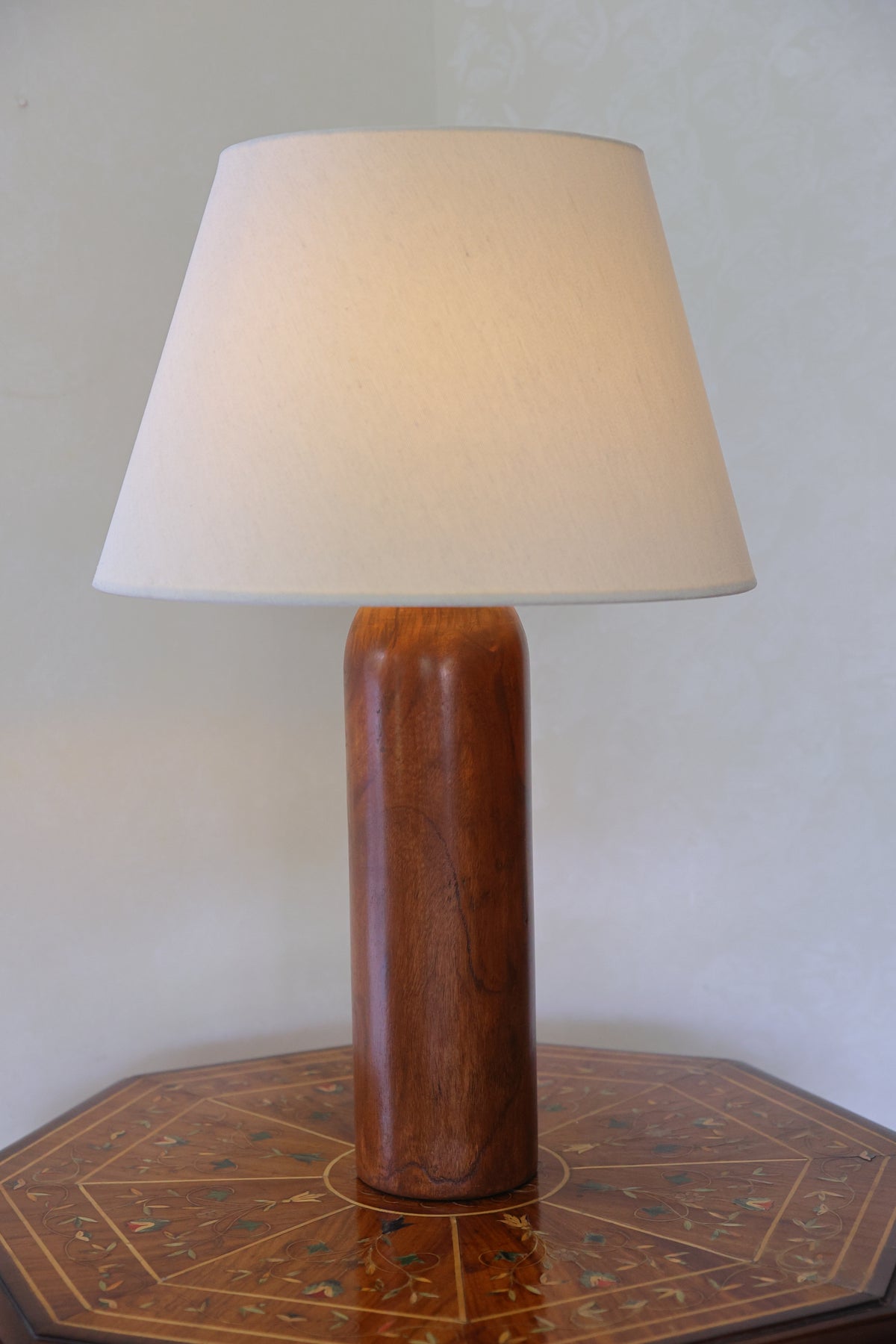 Lume Table Lamp with plain shade