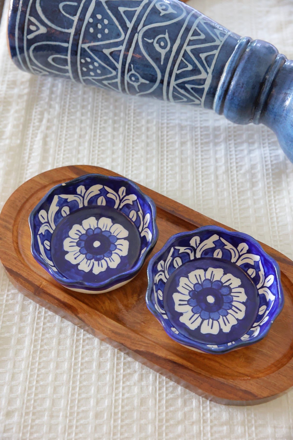 Ceramic chutney tray